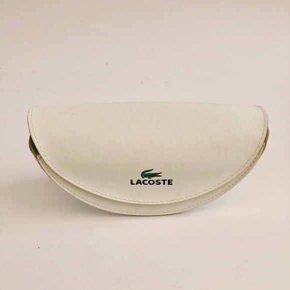Lacoste Accessories - Lacoste White Sunglasses Case